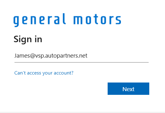 Enter your credentials