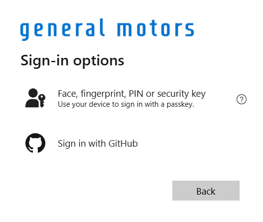 Gmglobalconnect Sign In options